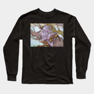 Zombie and moths 3 Long Sleeve T-Shirt